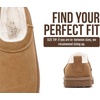 image:imageProject Cloud 100 Genuine Leather Micro Boots Slippers for Women Hipster  Water Resistant Memory Foam Insole SlipOn Womens Slippers  Slip on Fall Shoes Winter Boots for Women  Lightweight ShoesChestnut Suede