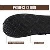 image:imageProject Cloud 100 Genuine Leather Micro Boots Slippers for Women Hipster  Water Resistant Memory Foam Insole SlipOn Womens Slippers  Slip on Fall Shoes Winter Boots for Women  Lightweight ShoesBlack Suede