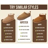 image:imageProject Cloud 100 Genuine Leather Micro Boots Slippers for Women Hipster  Water Resistant Memory Foam Insole SlipOn Womens Slippers  Slip on Fall Shoes Winter Boots for Women  Lightweight ShoesTaupe Suede