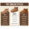 image:imageProject Cloud 100 Genuine Leather Platform Ankle Boots for Women Huggy  Memory Foam Insole Lightweight Winter Booties  Womens Casual Footwear Fall Shoes  Fashionable Womens Boots with EVA OutsoleBrown Distressed