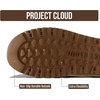 image:imageProject Cloud 100 Genuine Leather Platform Ankle Boots for Women Huggy  Memory Foam Insole Lightweight Winter Booties  Womens Casual Footwear Fall Shoes  Fashionable Womens Boots with EVA OutsoleChestnut