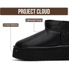 image:imageProject Cloud 100 Genuine Leather Platform Ankle Boots for Women Huggy  Memory Foam Insole Lightweight Winter Booties  Womens Casual Footwear Fall Shoes  Fashionable Womens Boots with EVA OutsoleBlack Leather