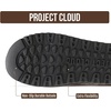 image:imageProject Cloud 100 Genuine Leather Platform Ankle Boots for Women Huggy  Memory Foam Insole Lightweight Winter Booties  Womens Casual Footwear Fall Shoes  Fashionable Womens Boots with EVA OutsoleDark Grey Flannel
