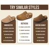 image:imageProject Cloud 100 Genuine Leather Platform Clogs for Women Rothera  Womens Clogs with Plush amp Soft Insole and Arch Support Mules for Women Footwear  Stylish amp NonSlip Womens Mules amp ClogsBlack Suede
