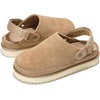 image:imageProject Cloud 100 Genuine Leather Platform Mule Clogs for Women Goldstar  Memory Foam Insole Adjustable Straps Lightweight Platform NonSlip Sole Womens Clogs amp Mules Genuine Leather Daily WearSand Suede