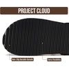 image:imageProject Cloud 100 Genuine Leather Platform Mule Clogs for Women Goldstar  Memory Foam Insole Adjustable Straps Lightweight Platform NonSlip Sole Womens Clogs amp Mules Genuine Leather Daily WearBlack