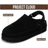 image:imageProject Cloud 100 Genuine Leather Platform Mule Clogs for Women Goldstar  Memory Foam Insole Adjustable Straps Lightweight Platform NonSlip Sole Womens Clogs amp Mules Genuine Leather Daily WearBlack