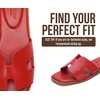 image:imageProject Cloud 100 Genuine Leather Sandals Women Flats For Women Jannel  Sandals for Women Fashion Flat Womens Sandals with Memory Foam Insole Slides Sandals Footwear Mules Womens SandalsRed