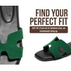 image:imageProject Cloud 100 Genuine Leather Sandals Women Flats For Women Jannel  Sandals for Women Fashion Flat Womens Sandals with Memory Foam Insole Slides Sandals Footwear Mules Womens SandalsGreen Suede