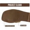 image:imageProject Cloud 100 Genuine Leather Sandals Women Flats For Women Jannel  Sandals for Women Fashion Flat Womens Sandals with Memory Foam Insole Slides Sandals Footwear Mules Womens SandalsNude