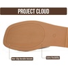 image:imageProject Cloud 100 Genuine Leather Sandals Women Flats For Women Jannel  Sandals for Women Fashion Flat Womens Sandals with Memory Foam Insole Slides Sandals Footwear Mules Womens SandalsGold