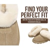 image:imageProject Cloud 100 Genuine Leather Shearling Slippers for Women Cozy Hedy  Australian Shearling Lining with Memory Foam Insole Comfort  Lightweight and Durable NonSlip Sole snd Cozy Warm WearBeige