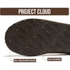 image:imageProject Cloud 100 Genuine Leather Shearling Slippers for Women Nerita  Australian Fur Lining Memory Foam Insole Non Slip EVA Sole Fuzzy Plush House Shoes Warm Cozy Indoor Footwear Everyday ComfortMushroom Suede