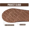 image:imageProject Cloud 100 Genuine Leather Shearling Slippers for Women Nerita  Australian Fur Lining Memory Foam Insole Non Slip EVA Sole Fuzzy Plush House Shoes Warm Cozy Indoor Footwear Everyday ComfortChocolate