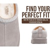 image:imageProject Cloud 100 Genuine Leather Shearling Slippers for Women Nerita  Australian Fur Lining Memory Foam Insole Non Slip EVA Sole Fuzzy Plush House Shoes Warm Cozy Indoor Footwear Everyday ComfortGrey Mono Suede