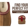image:imageProject Cloud 100 Genuine Leather Shearling Slippers for Women Nerita  Australian Fur Lining Memory Foam Insole Non Slip EVA Sole Fuzzy Plush House Shoes Warm Cozy Indoor Footwear Everyday ComfortRusset Suede