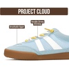 image:imageProject Cloud 100 Genuine Leather Slip On Sneakers for Women Shoes  Memory Foam Insole Lightweight Shoes for Women  Womens Fashion Sneakers  Comfortable Women Footwear Everyday EssentialsBlue