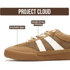 image:imageProject Cloud 100 Genuine Leather Slip On Sneakers for Women Shoes  Memory Foam Insole Lightweight Shoes for Women  Womens Fashion Sneakers  Comfortable Women Footwear Everyday EssentialsTan