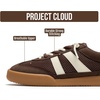 image:imageProject Cloud 100 Genuine Leather Slip On Sneakers for Women Shoes  Memory Foam Insole Lightweight Shoes for Women  Womens Fashion Sneakers  Comfortable Women Footwear Everyday EssentialsDark Brown