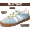 image:imageProject Cloud 100 Genuine Leather Slip On Sneakers for Women Shoes  Memory Foam Insole Lightweight Shoes for Women  Womens Fashion Sneakers  Comfortable Women Footwear Everyday EssentialsBlue