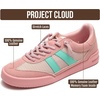image:imageProject Cloud 100 Genuine Leather Slip On Sneakers for Women Shoes  Memory Foam Insole Lightweight Shoes for Women  Womens Fashion Sneakers  Comfortable Women Footwear Everyday EssentialsPink