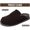 image:imageProject Cloud 100 Genuine Leather Slip On Womens Clogs 2026 Foamy  Plush amp Soft Insole with Arch Support for Comfort Non Slip Mules amp Clogs for Women Footwear Water Resistant Women ShoesMaple Suede