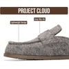 image:imageProject Cloud 100 Genuine Leather Slip On Womens Clogs 2026 Foamy  Plush amp Soft Insole with Arch Support for Comfort Non Slip Mules amp Clogs for Women Footwear Water Resistant Women ShoesTaupe Wool