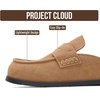 image:imageProject Cloud 100 Genuine Leather Slip On Womens Clogs 2026 Foamy  Plush amp Soft Insole with Arch Support for Comfort Non Slip Mules amp Clogs for Women Footwear Water Resistant Women ShoesAlmond Suede
