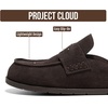 image:imageProject Cloud 100 Genuine Leather Slip On Womens Clogs 2026 Foamy  Plush amp Soft Insole with Arch Support for Comfort Non Slip Mules amp Clogs for Women Footwear Water Resistant Women ShoesBitter Chocolate Suede