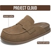 image:imageProject Cloud 100 Genuine Leather Slip On Womens Clogs 2026 Foamy  Plush amp Soft Insole with Arch Support for Comfort Non Slip Mules amp Clogs for Women Footwear Water Resistant Women ShoesDesert Rose Suede