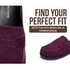 image:imageProject Cloud 100 Genuine Leather Slip On Womens Clogs 2026 Foamy  Plush amp Soft Insole with Arch Support for Comfort Non Slip Mules amp Clogs for Women Footwear Water Resistant Women ShoesEggplant Suede