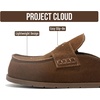image:imageProject Cloud 100 Genuine Leather Slip On Womens Clogs 2026 Foamy  Plush amp Soft Insole with Arch Support for Comfort Non Slip Mules amp Clogs for Women Footwear Water Resistant Women ShoesChocolate Suede