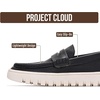 image:imageProject Cloud 100 Genuine Leather SlipOn Loafers for Women Filide1  Memory Foam Insole Lightweight Womens Loafers  NonSlip Moccasins Comfortable Casual Footwear  Comfortable Loafers WomenBlack