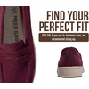 image:imageProject Cloud 100 Genuine Leather SlipOn Loafers for Women Filide1  Memory Foam Insole Lightweight Womens Loafers  NonSlip Moccasins Comfortable Casual Footwear  Comfortable Loafers WomenBurgundy Suede