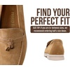 image:imageProject Cloud 100 Genuine Leather Slipon Casual Loafers for Women Iris  Memory Foam Insole Lightweight Womens Loafers  NonSlip Moccasins Comfortable Casual Footwear  Comfortable Loafers WomenChestnut Suede