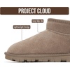 image:imageProject Cloud 100 Genuine Leather Womens Boots  Ankle Boots Women Hikey  Water Resistant Memory Foam Insole Comfortable Fall Shoes  Casual Footwear Outdoor Womens Boots  Cold Weather EssentialsTaupe Suede