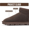 image:imageProject Cloud 100 Genuine Leather Womens Boots  Ankle Boots Women Hikey  Water Resistant Memory Foam Insole Comfortable Fall Shoes  Casual Footwear Outdoor Womens Boots  Cold Weather EssentialsChoco Brown Suede