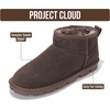 image:imageProject Cloud 100 Genuine Leather Womens Boots  Ankle Boots Women Hikey  Water Resistant Memory Foam Insole Comfortable Fall Shoes  Casual Footwear Outdoor Womens Boots  Cold Weather EssentialsChoco Brown Suede