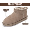 image:imageProject Cloud 100 Genuine Leather Womens Boots  Ankle Boots Women Hikey  Water Resistant Memory Foam Insole Comfortable Fall Shoes  Casual Footwear Outdoor Womens Boots  Cold Weather EssentialsTaupe Suede