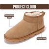 image:imageProject Cloud 100 Genuine Leather Womens Boots  Ankle Boots Women Hikey  Water Resistant Memory Foam Insole Comfortable Fall Shoes  Casual Footwear Outdoor Womens Boots  Cold Weather EssentialsChestnut Suede