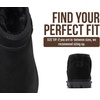 image:imageProject Cloud 100 Genuine Leather Womens Boots  Ankle Boots Women Hikey  Water Resistant Memory Foam Insole Comfortable Fall Shoes  Casual Footwear Outdoor Womens Boots  Cold Weather EssentialsBlack Suede