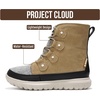 image:imageProject Cloud 100 Genuine Leather Womens Snow Boots Waterproof Leonora  100 Genuine Leather Waterproof Memory Foam Insole NonSlip Sole Lightweight Outdoor Winter Shoes for WomenTaupe