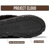 image:imageProject Cloud 100 Genuine Leather amp Australian Shearling Slippers for Women  Cozy Memory Foam Womens Slippers Hedy Bitter Chocolate Suede10M