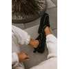 image:imageProject Cloud 100 Genuine LeatherSlip On Slippers for Women Timber  Memory Foam Insole for Comfort Plush Fleece Lining Moccassin Womens Slippers Indoor Outdoor Fuzzy Women Slip On ShoesBlack Suede