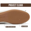 image:imageProject Cloud Ballet Flats for Women  NonSlip Womens Flats  Durable Genuine Leather Insole and Lightweight Design with Comfortable Memory Foam Flats for Everyday WearCool Grey  Ashley