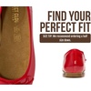 image:imageProject Cloud Ballet Flats for Women  NonSlip Womens Flats  Durable Genuine Leather Insole and Lightweight Design with Comfortable Memory Foam Flats for Everyday WearRed Patent  Ashley