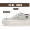 image:imageProject Cloud Canvas Platform Loafers for Women Boat Shoes for Women Dana  Canvas Womens Sneakers with High Density SmartFoam Insole Womens Shoes  Lightweight Womens Sneakers Women FootwearLunar Rock Retro Canvas