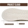 image:imageProject Cloud Canvas Platform Loafers for Women Boat Shoes for Women Dana  Canvas Womens Sneakers with High Density SmartFoam Insole Womens Shoes  Lightweight Womens Sneakers Women FootwearOff White Retro Canvas