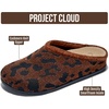 image:imageProject Cloud Casual Clogs for Women Genuine Leather Insole Mules Nella  Genuine Leather SmartFoam Arch Support Insole Womens Slipers Cashmere Knit Slip On Shoes for Women NonSlip Mules amp ClogsCheetah Knit