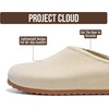 image:imageProject Cloud Casual Clogs for Women Genuine Leather Insole Mules Nella  Genuine Leather SmartFoam Arch Support Insole Womens Slipers Cashmere Knit Slip On Shoes for Women NonSlip Mules amp ClogsDune Knit
